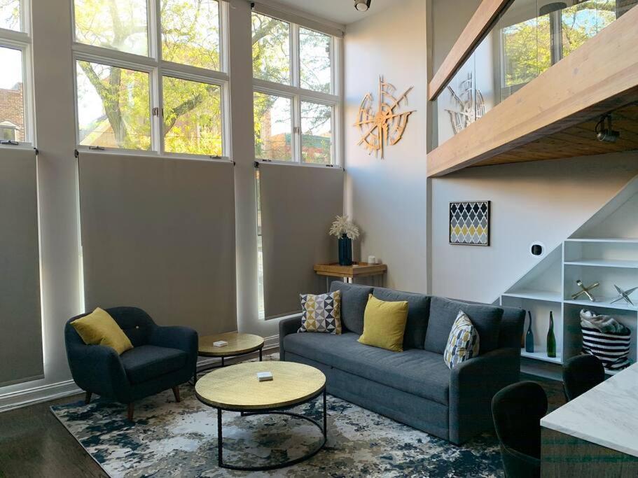Lincoln Park Light-Filled Loft Leilighet Chicago Eksteriør bilde