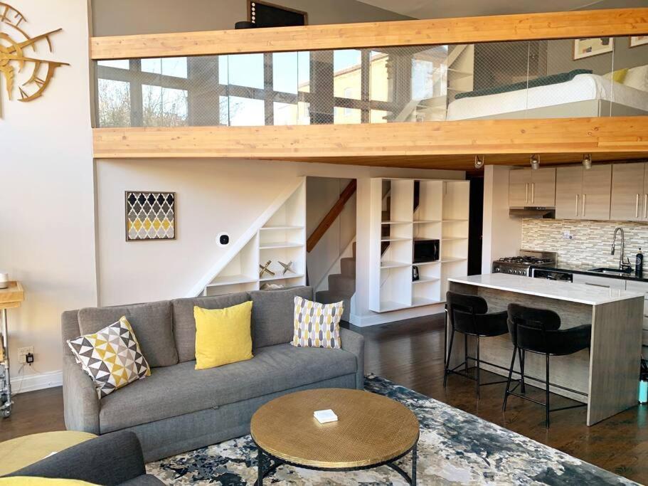 Lincoln Park Light-Filled Loft Leilighet Chicago Eksteriør bilde